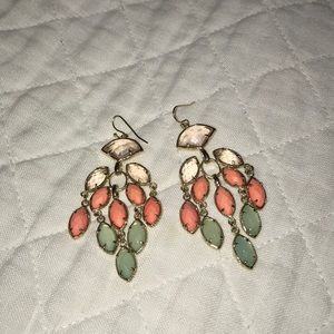 Kendra Scott Mona Multi-color Chandelier Earrings